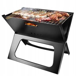 Draagbare Opvouwbare Houtskoolgrill voor Tuin & Camping — thumbnail 1