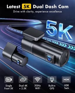 Lexium Dashcam - Daschcams - Auto - Camera - Vooruit - Achteruit - Video - Autobeveiliging - Parkeerbeveiliging - Recording - Dag en Nacht - Schadepreventie — thumbnail 5