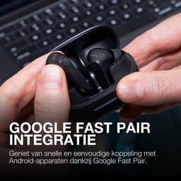 JLab Jbuds Pods ANC Oortjes Draadloos – 56 Uur Batterijduur – Draadloze Oordopjes - Bluetooth Multipoint – Hybrid Active Noise Cancelling Oortjes – Aanpasbare Equalizer Instellingen EQ4 – Fast Charging Case Met Ingebouwde Oplaadkabel - Zwart — thumbnail 5