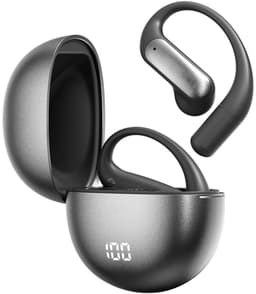 Oortjes Draadloos- Open-Ear-Bone Conduction headphone-Sport Volledig Draadloze on-ear Oortjes -Bluetooth Headset met Oplaadcase- Bluetooth 5.4- Touch Control Open Oor waterdichte oortelefoon — thumbnail 1