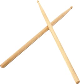 2 Stuks - Drumstokken - 5A - Hickory - Drumsticks - Drumstick - Drumstok - LOUZIR — thumbnail 4