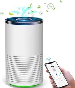 Luchtreiniger met HEPA filter - zuiver oppervlakte 30m² - met app bedienbaar — thumbnail 1