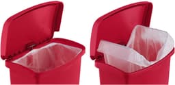 Rubbermaid Slim Jim Step On Container - Front Step - 90 Liter - 570x353x826mm — thumbnail 4