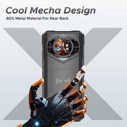 DOOGEE S200X 5G - Robuuste smartphone - Robuuste Telefoon - 32GB RAM + 512GB ROM - 6.72 inch 120Hz -10100mAh/33W - IP68 - Dimensity 7050 5G Octa Core - Nachtzicht - Android 15 - 1,32 achterdisplay - Bluetooth 5.2 - NFC - GPS - Zwart — thumbnail 2