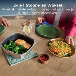 Philips Airfryer XXL 2-in-1 Stoom- en Roerbakset HD9960/00 — thumbnail 2
