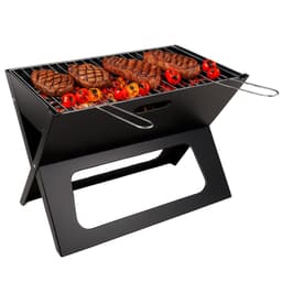 Cheqo® Draagbare Houtskoolbarbecue - Tafelbarbecue - Tafel BBQ Houtskool Barbecue Draagbaar - Camping BBQ - Staal — thumbnail 1