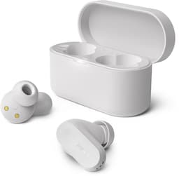PHILIPS TAT3509 Noise Cancelling True Wireless In-Ear Bluetooth Oortjes - Klein, Natuurlijk geluid, Dynamische bas, Oplaadcase, Heldere gesprekken, Ideaal voor woon-werkverkeer en sporten - Wit — thumbnail 1