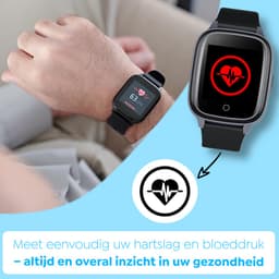 Wiesba® WB32A - GPS Horloge Senior - GPS Horloge voor Ouderen - Persoonlijke alarmen - alarm horloge ouderen - GPS Horloge Alzheimer - Valdetectie - Personenalarmering met SOS knop Alarmknop - Persoonlijk alarm — thumbnail 4