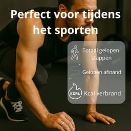 Lacardia Smart ring - Slimme ring - Zilver - Maat 10 - Beschikbaar voor android en IOS - Eigen app - Unisex voor Dames & Heren — thumbnail 3