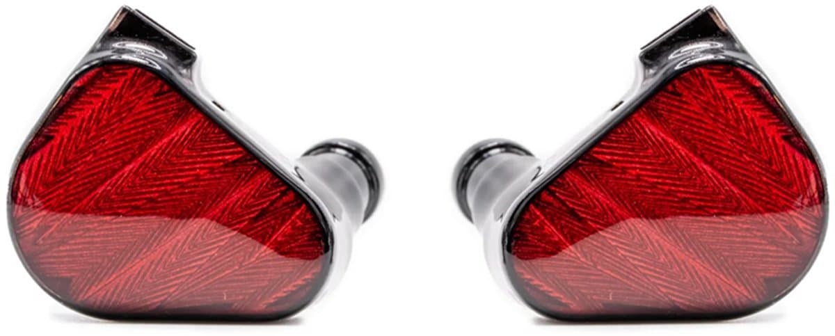 TRUTHEAR Zero: Red - In-Ear Monitors - IEM - 2 Dynamische Drivers - Audiofiele Oordoppen - Verwisselbare Kabel - Universele Pasvorm - Rood — afbeelding 1