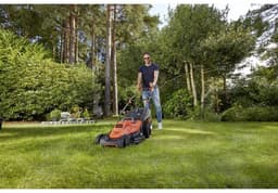 BLACK+DECKER 38CM 1600W Mower with Bike Handle - BEMW471BH-QS — thumbnail 4