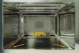 RFWR® Magnetron Extra Space zonder Draaiplateau - 25L met Crisp en Speciale Programma's — thumbnail 5