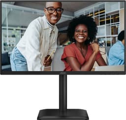 AOC E4 24E4CV computer monitor 60,5 cm (23.8") 1920 x 1080 Pixels Full HD LED Zwart — thumbnail 4