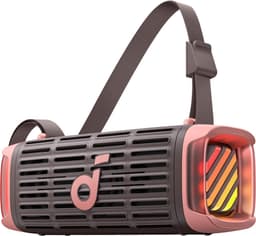 soundcore Boom 3i van Anker - Robuuste outdoorluidspreker - Bluetooth-luidspreker - Waterdicht IP68 - 50W BassUp 2.0-geluid - Bluetooth 5.3 - 16 uur speeltijd - Lichtshow + TWS-stereo - Kajakken - Vissen - Kamperen — thumbnail 1