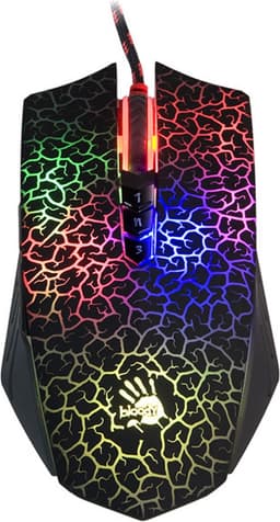 A4Tech Bloody - Muis - USB Type-A - Laser 6200 DPI Ambidextrous - Blazing A70 geactiveerd — thumbnail 1