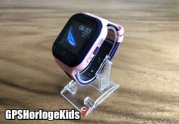 GPSHorlogeKids© - GPS horloge kind - smartwatch kinderen - WhatsApp - 4G videobellen - spatwaterdicht - SOS alarm - incl. SIM - OMNI Roze — thumbnail 2