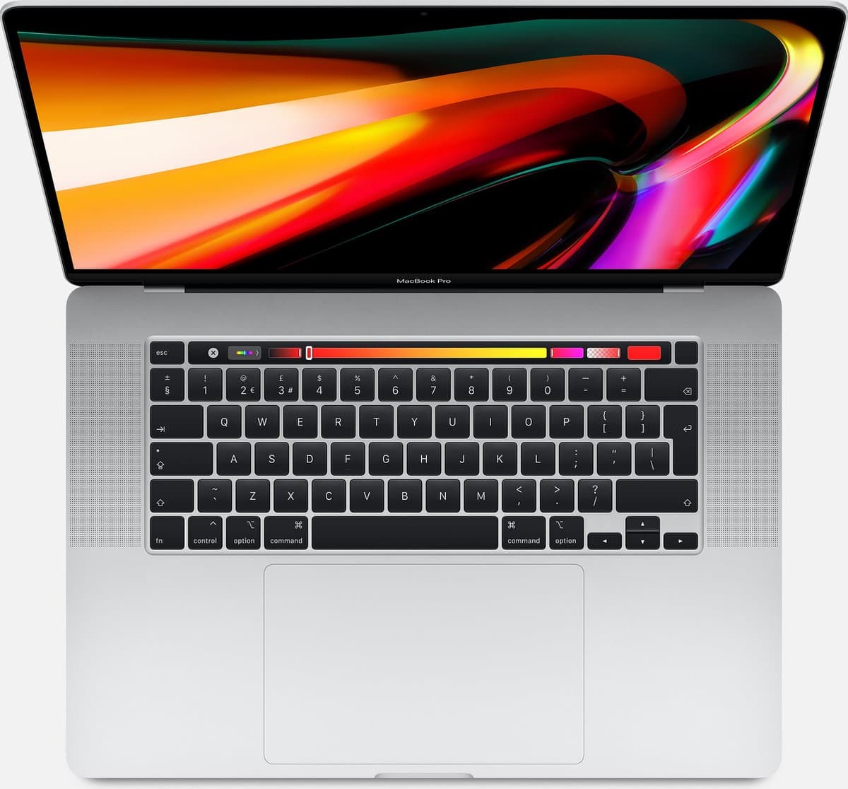 Apple Macbook Pro (2019) Touch Bar MVVL2 - 16 inch - Intel Core i7 - 512 GB - Zilver — afbeelding 1