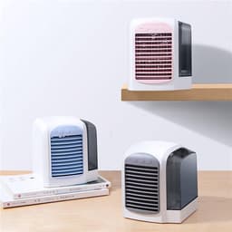 Airconditioner draagbare airconditioner elektrische ventilator bevochtigingssysteem koeler afneembare airconditioner ( zilver) — thumbnail 2