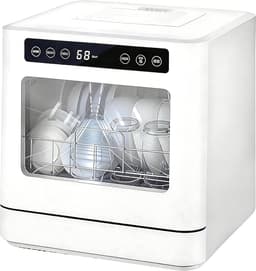 Mini Vaatwasser - Aanrecht Model - Keuken Gemak - Installatie Vrij - 8 Borden - Multicolor — thumbnail 1