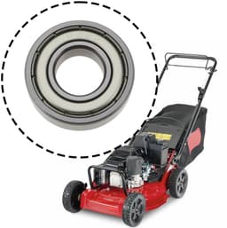 Dailygoods- Wiellager 1-1/8" x 1/2" x 5/16" - 4 Stuks - Vervanging 52-2450 - Compatibel met Toro 21" Maaiers - Metalen Afdichting - Slijtvast - Lager — thumbnail 5