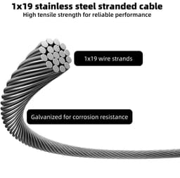 Dailygoods - Gaskabel voor Grasmaaier - Vervangingskabel voor Craftsman en Husqvarna — thumbnail 4