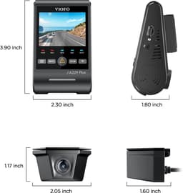 VIOFO A229 Plus-W 2CH - Dashcam - 2K Voor- en Achtercamera - Waterdichte IP67 Achtercamera - Sony STARVIS 2 - GPS - WiFi - Stembediening — thumbnail 3