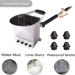 Multifunctional Mortar Sprayer, Cement, Mortar, Gun, Funnel Gun, Plaster, Gun, Spray Gun, Paint Gun with 4 Nozzles - ShopVlot — thumbnail 2