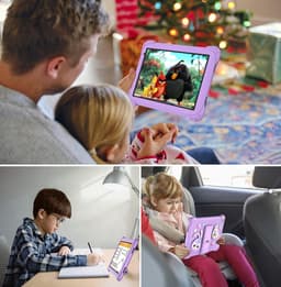 SnelShoppen - 8 Inch Kids Tablet 128GB Android 11.0 met Parental Control, 6GB RAM, TF256GB Ondersteuning, Touchscreen, 1280x800 HD, 4000mAh, Bluetooth — thumbnail 4