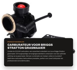 Carburateur met Pakking - Carburateur Synchronisatie Set - Carburateur Afstelgereedschap - Voor Briggs&Stratton - Lengte 110 mm - Hoogte 68 mm - Motorcarburateur — thumbnail 1