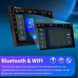 Cestovet Autoradio - Geschikt Voor Toyota Aygo / Citroen C1 / Peugeot 108 - Apple Carplay & Android Auto - Bluetooth & Wifi - LINUX System -achteruitkijkcamera — thumbnail 2