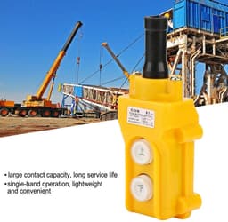 SnelShoppen - Controllore a Sospensione met Chain Lift en Antipioggia Knop voor Cranes, Elektrische Hijskranen, Handbediening, Geschikt voor Buitenact — thumbnail 5