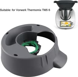 SnelShoppen - Hoofdbak Basis voor TM5 6, Multifunctionele Keukenmachine met Veilige Vergrendelingsmechanisme, Duurzaam PP Materiaal, Vervangingsonderd — thumbnail 2
