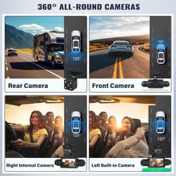 Dashcam Auto - Rijcamera Recorder - Veilige Ritten - 1080p HD Opname - 3 Inch Scherm - Zwart — thumbnail 5