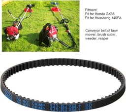 Aandrijfriem Grasmaaier - Transportband Bosmaaier - Tuinonderhoud - Duurzaam ABS Materiaal - 115 cm Diameter - Zwart — thumbnail 3
