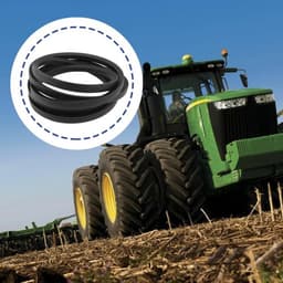 Aandrijfriem Vervangingsonderdeel 1/2" x 89" - Compatibel met John Deere - Scotts - Sabre - Grasmaaier - Gazontractor - Grasmaaierriem — thumbnail 2