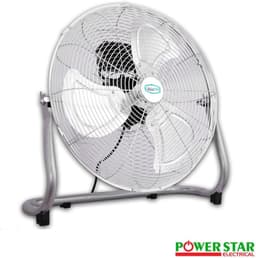 Staande Ventilator - Vloerventilator Metaal - Ruimte Koelen - Opvouwbaar Ontwerp - 40.5 cm - Zilver — thumbnail 4