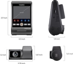 VIOFO A229 Ultra 2CH - Dashcam - Dual 4K Sony STARVIS 2 - GPS & 5GHz WiFi - HDR Nachtzicht - Parkeerstand - Voice Control — thumbnail 3