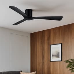 Plafondventilator Storm - Super stil - Hoge kwaliteit - Ventilator 2026 - WIFI - TUYA app - Ø 132 cm - zwart — thumbnail 3