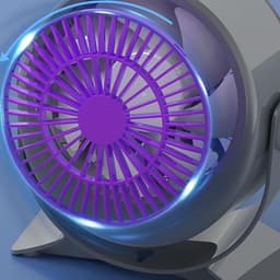 Airco - Mobiele airco - ventilator - fan - aircooler - airco zonder afvoerslang - airconditioning - 150 snelheden - voor slaapkamer, eetkamer, studentenkamer, computerbureau, studenten - zwart — thumbnail 3