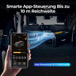 Draagbare airco met app - mobiele camping airconditioner 5-in-1 3500 BTU voor tent en camper — thumbnail 5