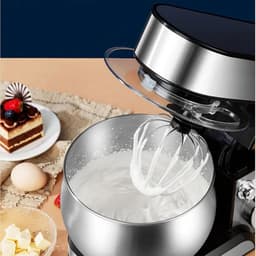 Keukenmachine - Mixer Hulp - Bakken Thuis - 6 Snelheden - 5.5 Liter - Roestvrij Staal — thumbnail 5