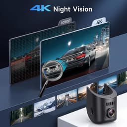 SnelShoppen - Dashcam 4K Ultra HD voor Audi en Porsche 2019-2026 - Perfecte Pasvorm, Discreet Design, Veiligheid, Geen Kabels, GPS Functie — thumbnail 2