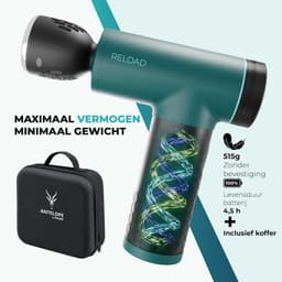Massage Gun met Warmte- en Koudefunctie – 5 Intensiteitsstanden – 5 Opzetstukken – Tot 3000 RPM — thumbnail 3