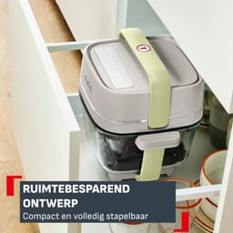 Tefal Crisp & Go FB701A - Airfryer met glazen schalen - 4 kookstanden - 1,4 L + 3,8 L - PFAS vrij — thumbnail 5