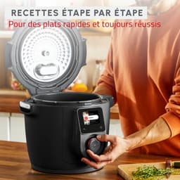Multikoker Wifi - Slimme Kookpan - Snel Maaltijden Maken - 10 Kookprogramma's - 6 Liter - Zwart — thumbnail 4