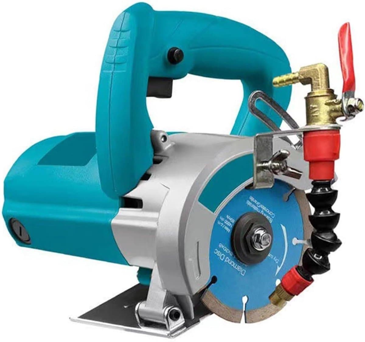 Stofverwijderaar Watersproeier - Schoonmaakmondstuk Koelspray - Machine Reinigen - Snelle Stofcontrole - 6 mm slang compatibel - Zwart en Rood — afbeelding 1