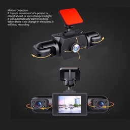 4-kanaals Dashcam - Auto Camera Set - Veiligheid Onderweg - 360 Graden Dekking - 1080p HD - Zwart — thumbnail 2