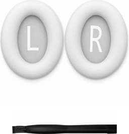 Set Oorkussens voor Bose Koptelefoon - NC700 Oorkussen - Noise Cancelling Headphones 700 - Kunstleer met Traagschuim - Wit — thumbnail 3