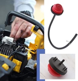 Primerpomp Set - 2 x Brandstofpompen - 2 x Brandstofleidingen - 4 x Klemmen - Compatibel met TECUMSEH AV520 - Duurzaam Plastic - Brandstofpomp — thumbnail 2