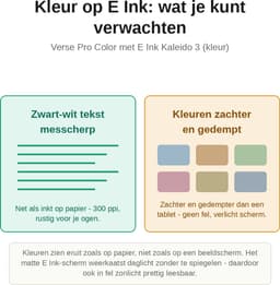 PocketBook Verse Pro Color e-reader Sage Glow – 6 inch – 16 GB – waterdicht + Transparant Zwart hoesje – voordeelbundel — thumbnail 4
